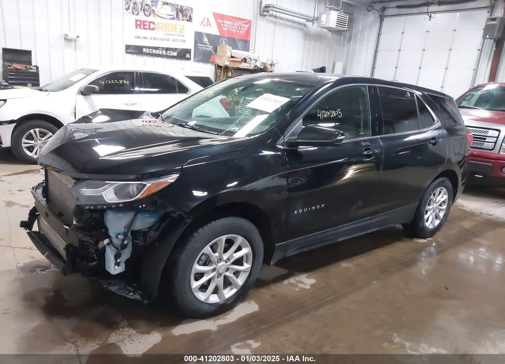 2018 CHEVROLET EQUINOX LT VIN: 3GNAXSEV5JL109629