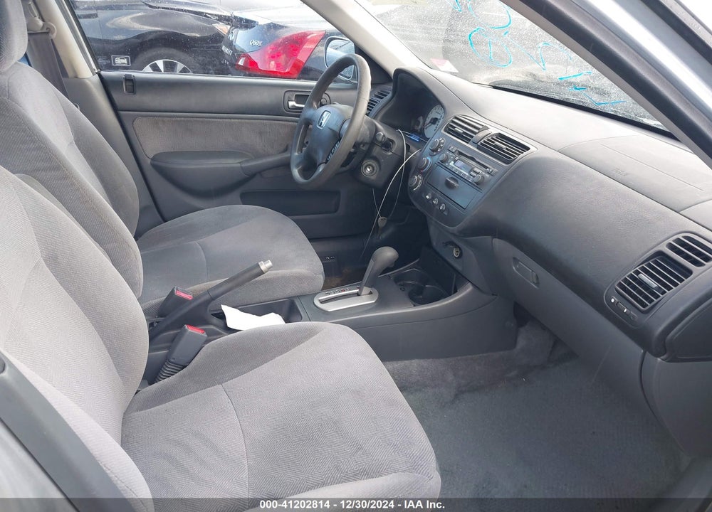 2002 HONDA CIVIC EX VIN: 1HGES26762L002418