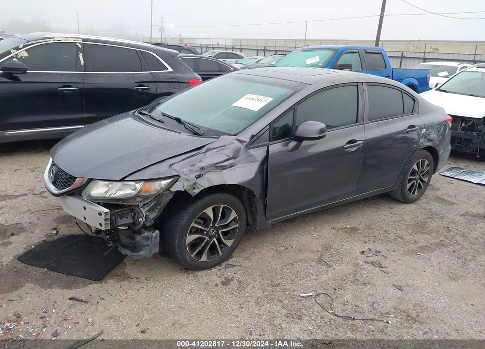 2014 HONDA CIVIC VIN: 19XFB2F82EE032427