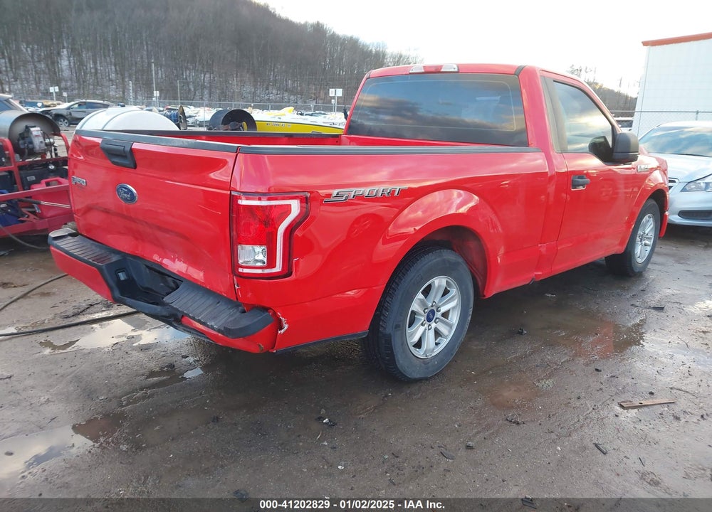 2017 FORD F-150 XL VIN: 1FTMF1CF2HKD06199