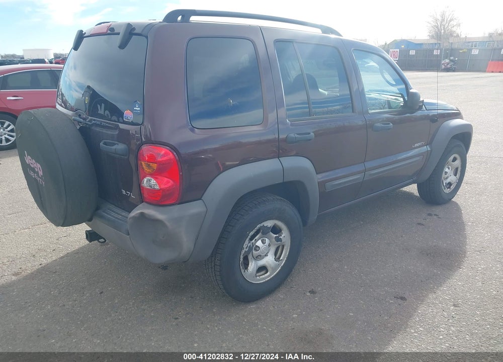 2004 JEEP LIBERTY SPORT VIN: 1J4GL48K74W190430