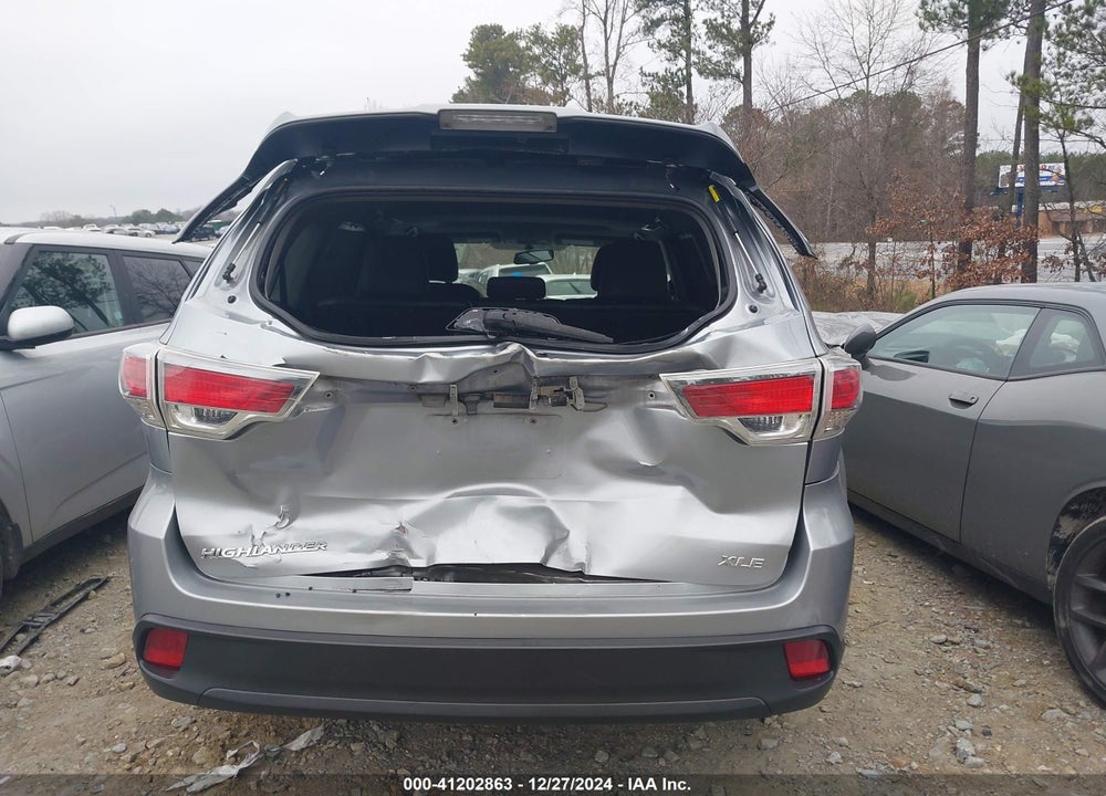 2014 TOYOTA HIGHLANDER VIN: 5TDKKRFHXES025724