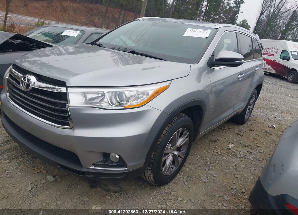 2014 TOYOTA HIGHLANDER VIN: 5TDKKRFHXES025724
