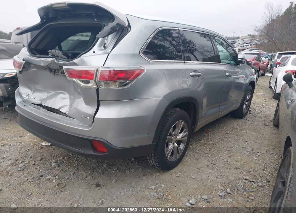 2014 TOYOTA HIGHLANDER VIN: 5TDKKRFHXES025724