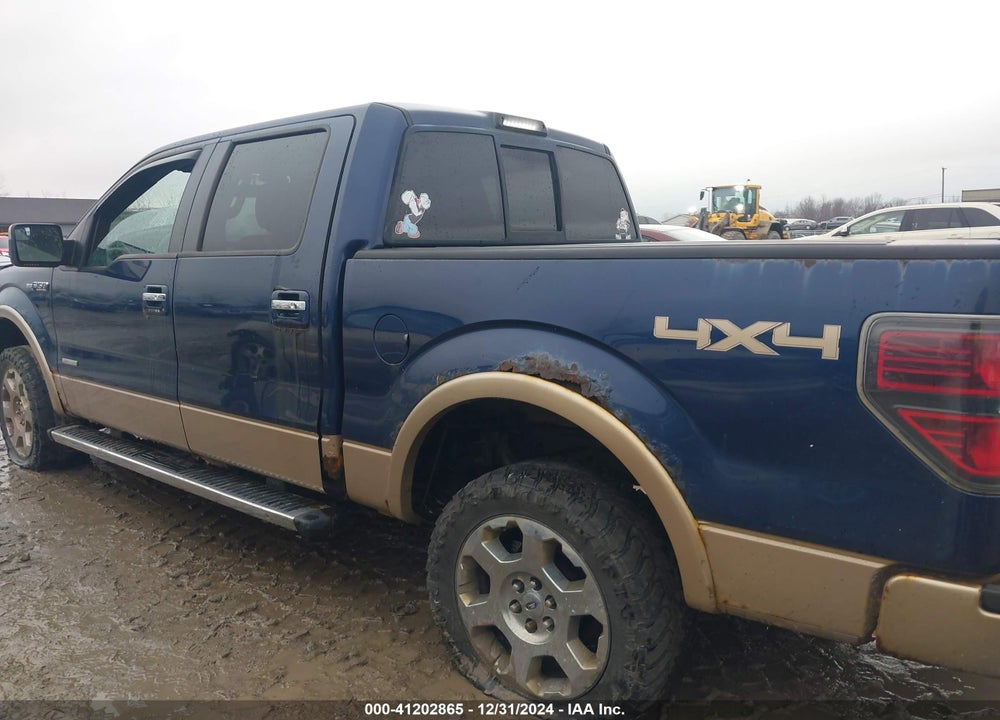 2011 FORD F-150 LARIAT VIN: 1FTFW1ET4BKD58310
