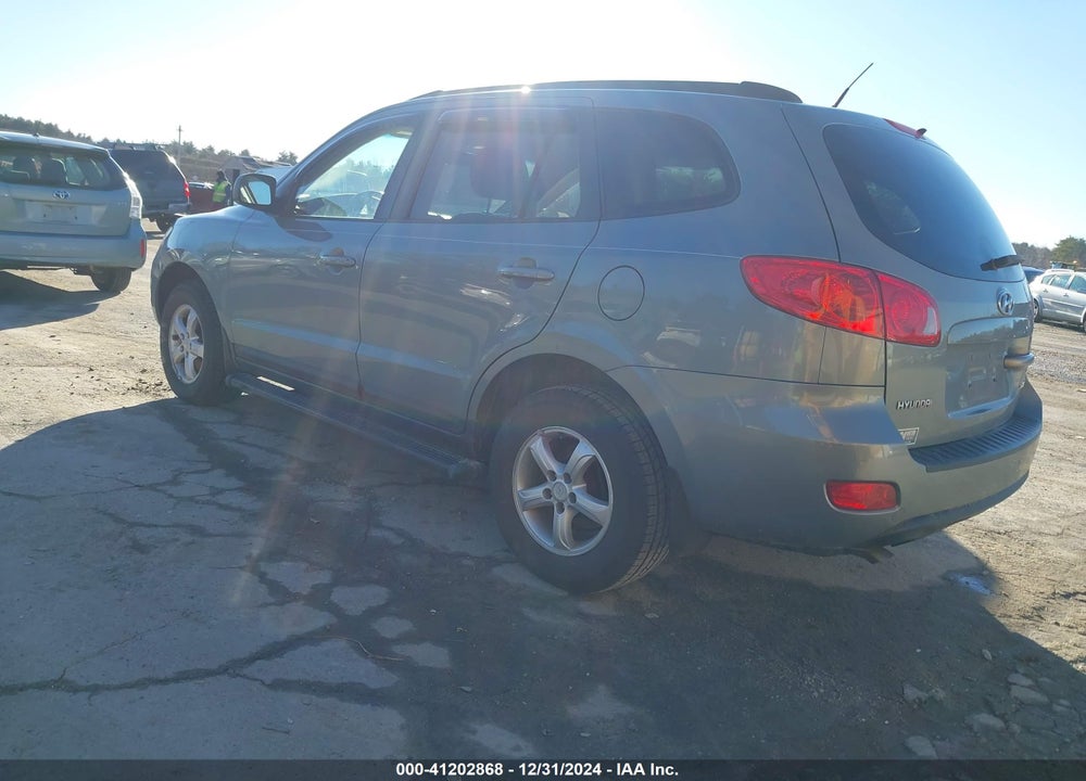 2008 HYUNDAI SANTA FE GLS VIN: 5NMSG13D88H149700