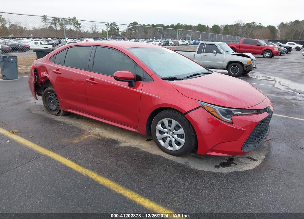 2021 TOYOTA COROLLA LE VIN: JTDEPMAE1MJ129724