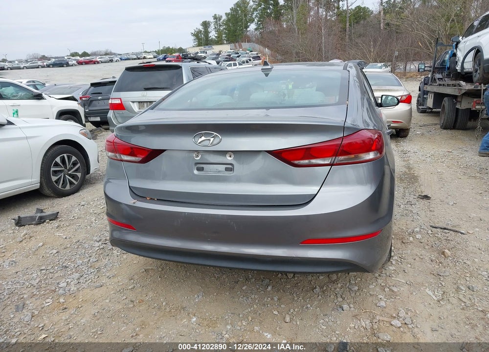 2017 HYUNDAI ELANTRA SE VIN: KMHD74LF5HU083316
