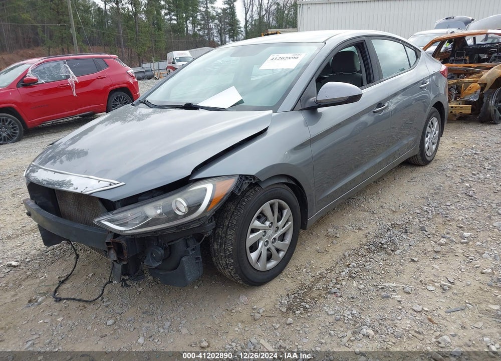 2017 HYUNDAI ELANTRA SE VIN: KMHD74LF5HU083316