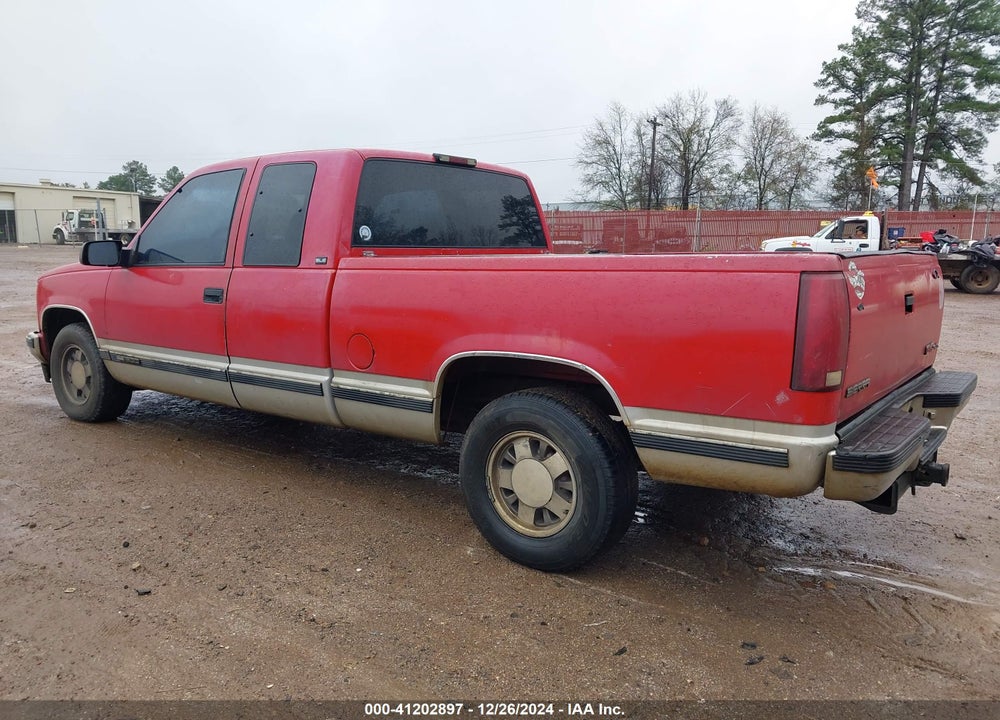 1995 GMC SIERRA C1500 VIN: 2GTEC19K4S1550042