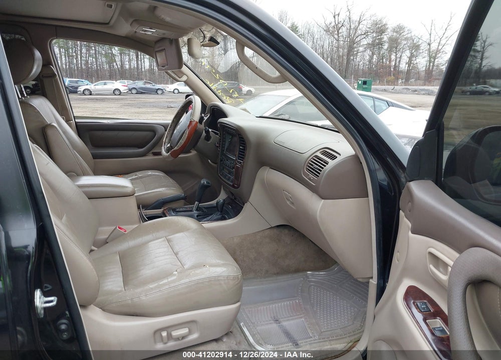 2002 TOYOTA LAND CRUISER VIN: JTEHT05JX22018200
