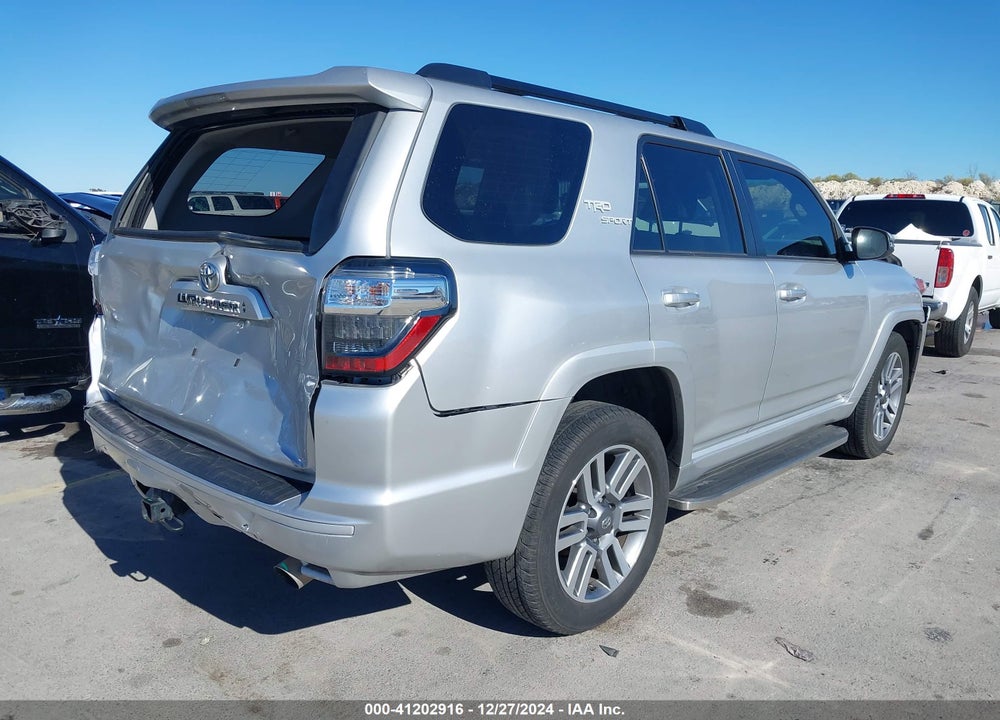 2022 TOYOTA 4RUNNER TRD SPORT VIN: JTEAU5JR4N5276772