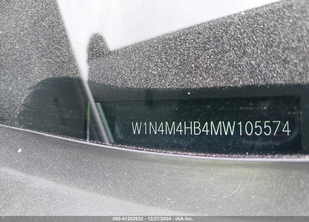 2021 MERCEDES-BENZ GLB 250 4MATIC VIN: W1N4M4HB4MW105574