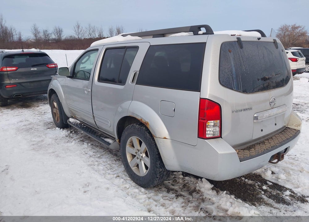 2012 NISSAN PATHFINDER SV VIN: 5N1AR1NB3CC605350