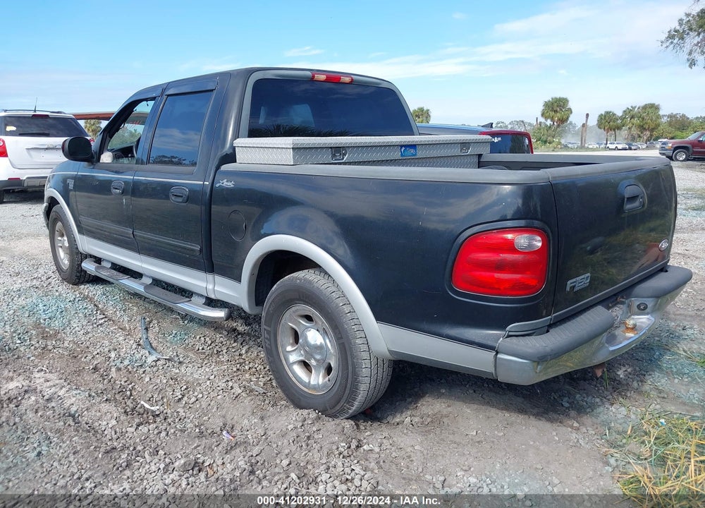 2003 FORD F-150 LARIAT/XLT VIN: 1FTRW07L33KB07106
