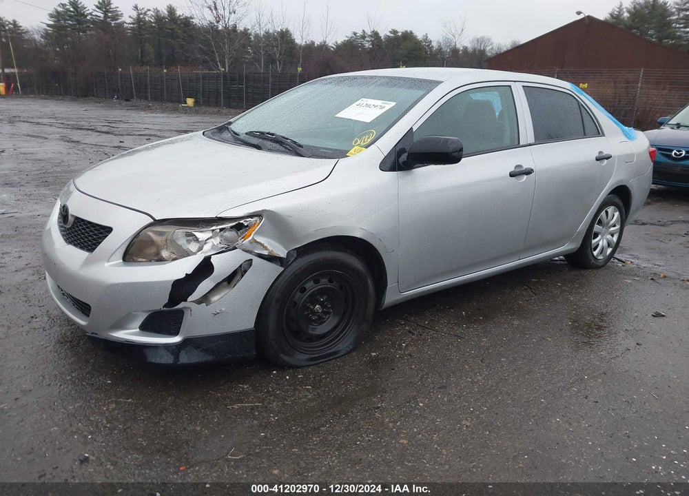 2009 TOYOTA COROLLA LE VIN: 2T1BU40E09C141699