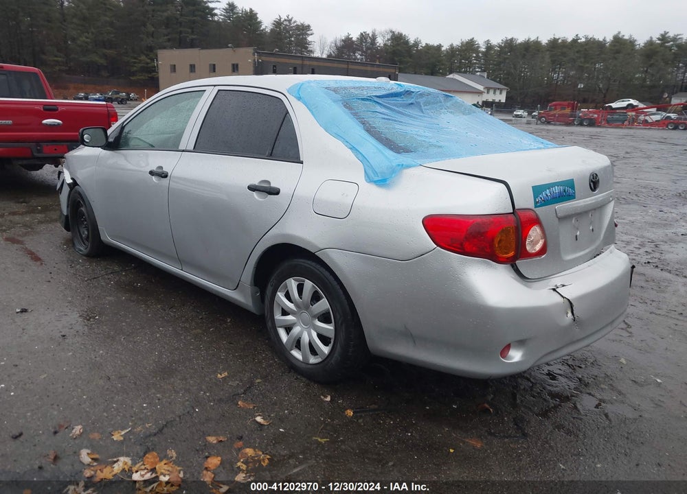 2009 TOYOTA COROLLA LE VIN: 2T1BU40E09C141699