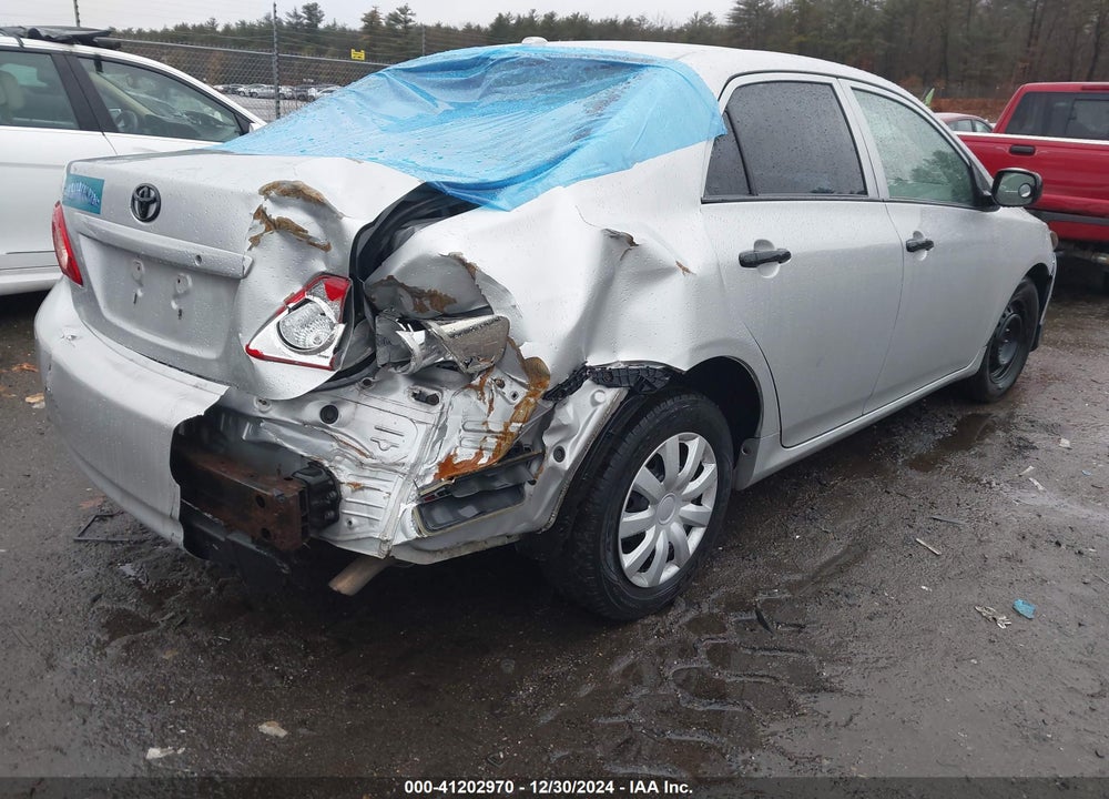 2009 TOYOTA COROLLA LE VIN: 2T1BU40E09C141699