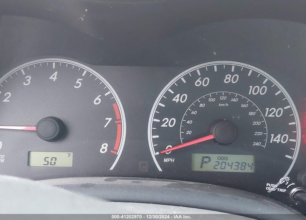 2009 TOYOTA COROLLA LE VIN: 2T1BU40E09C141699