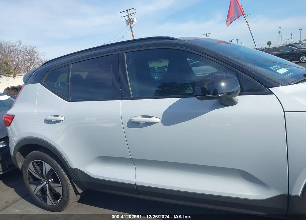 2021 VOLVO XC40 RECHARGE PURE ELECTRIC P8 VIN: YV4ED3UR7M2580522