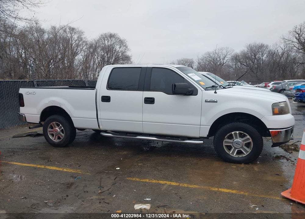 2006 FORD F-150 VIN: 1FTPW14VX6KD99179