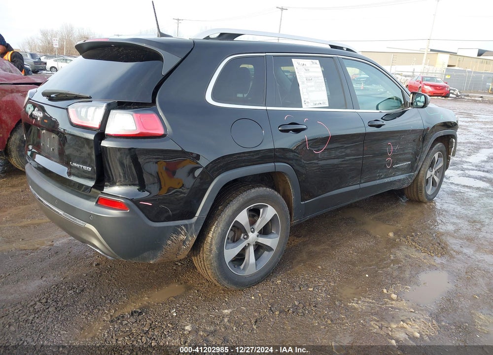 2019 JEEP CHEROKEE LIMITED 4X4 VIN: 1C4PJMDN1KD490100