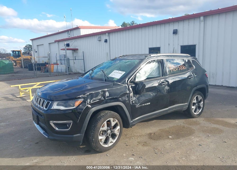 2018 JEEP COMPASS LIMITED 4X4 VIN: 3C4NJDCB8JT332828