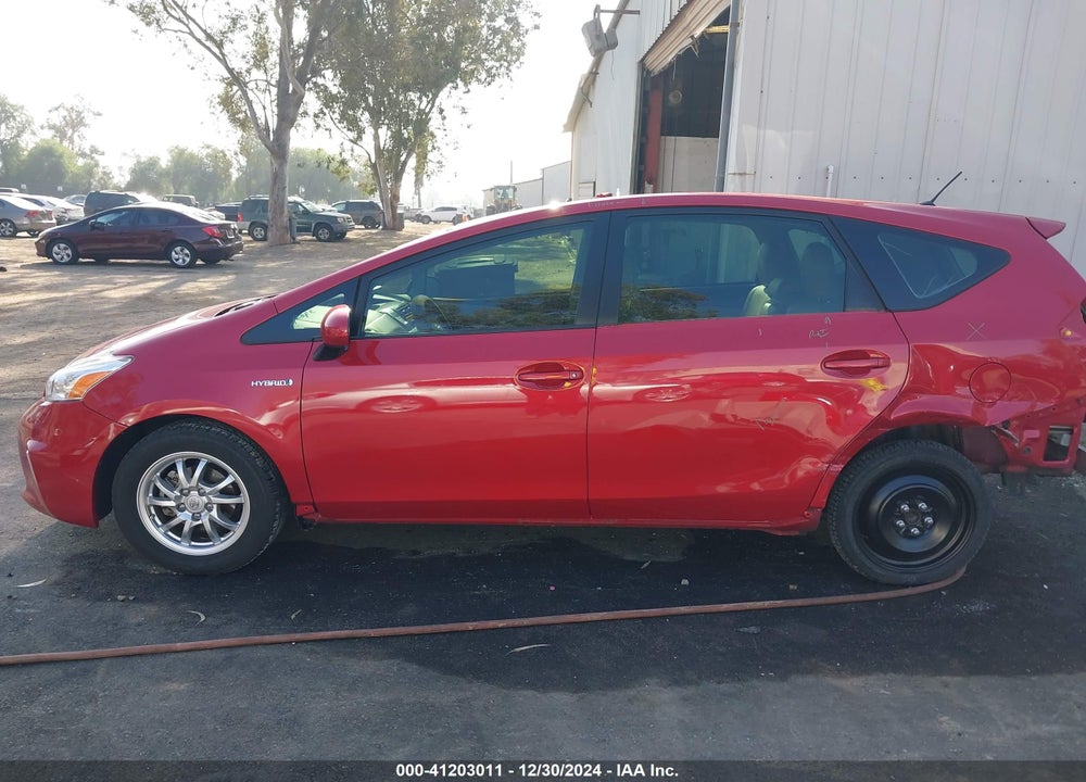 2012 TOYOTA PRIUS V TWO VIN: JTDZN3EU2C3164519