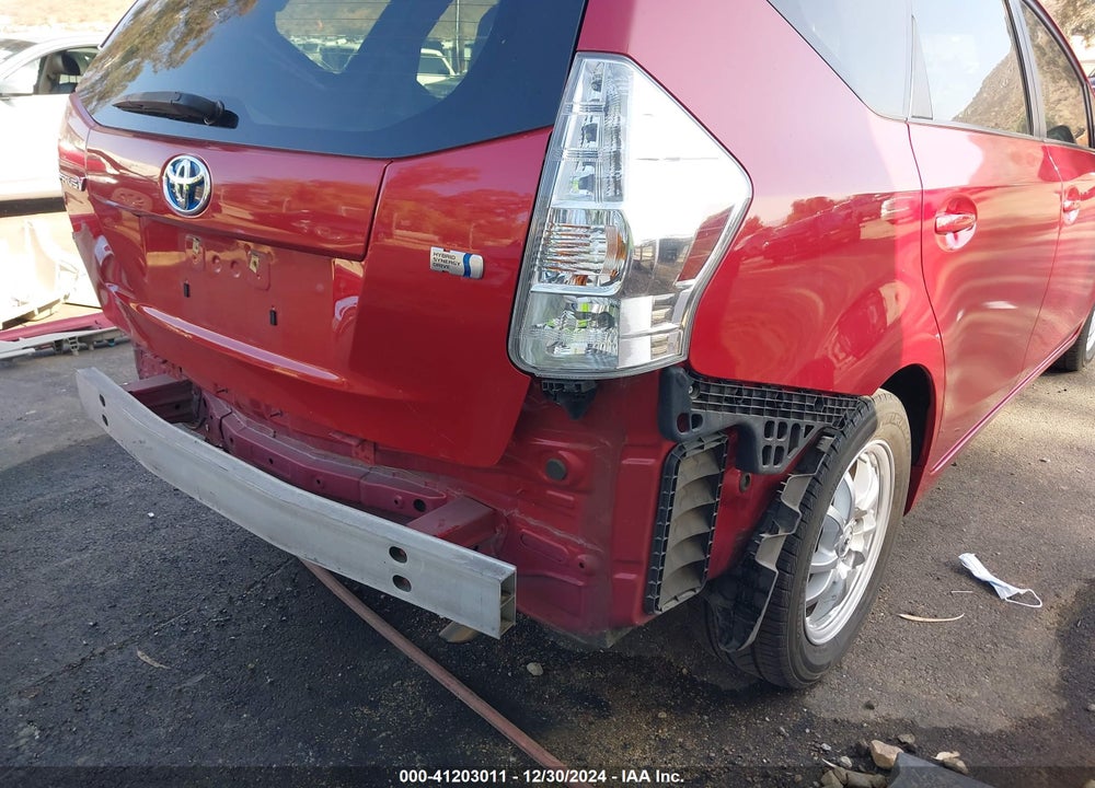 2012 TOYOTA PRIUS V TWO VIN: JTDZN3EU2C3164519