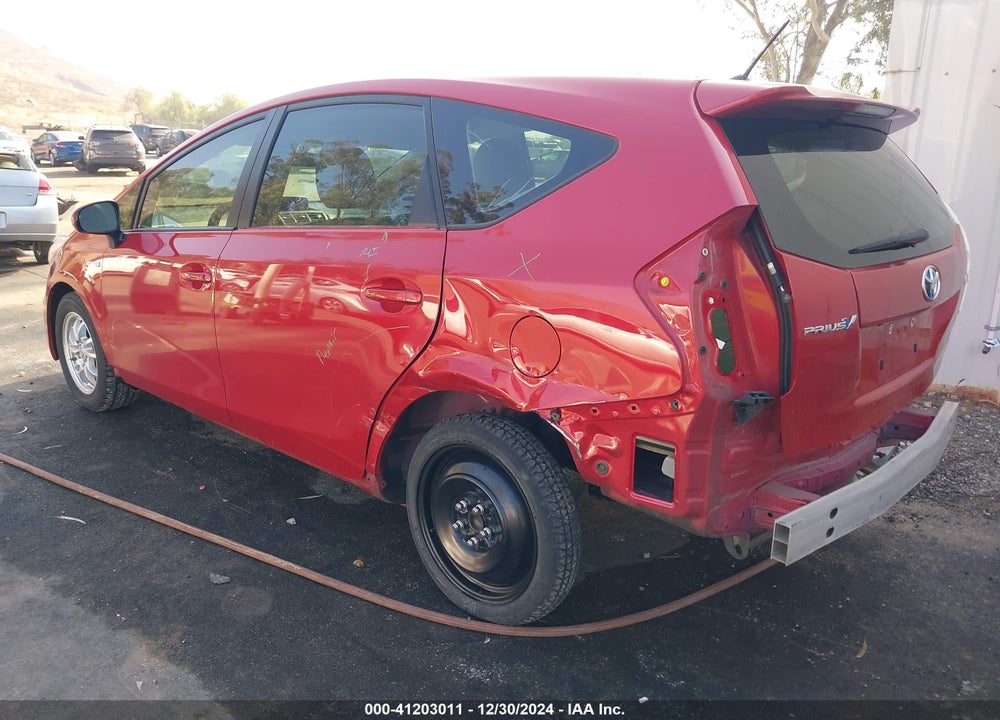 2012 TOYOTA PRIUS V TWO VIN: JTDZN3EU2C3164519