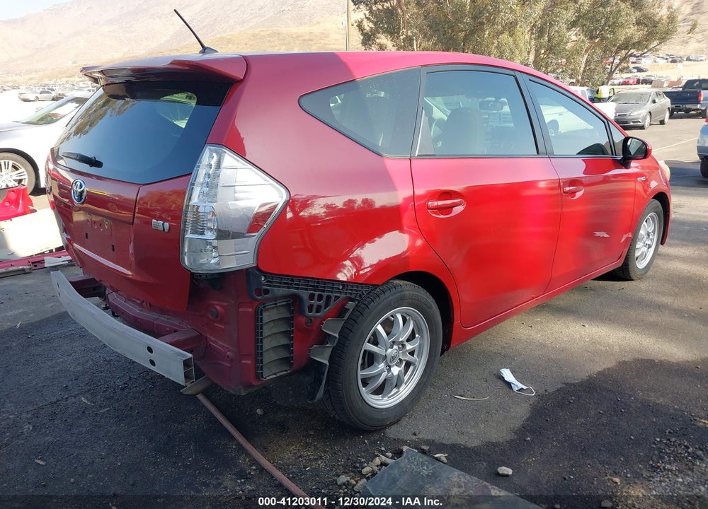 2012 TOYOTA PRIUS V TWO VIN: JTDZN3EU2C3164519