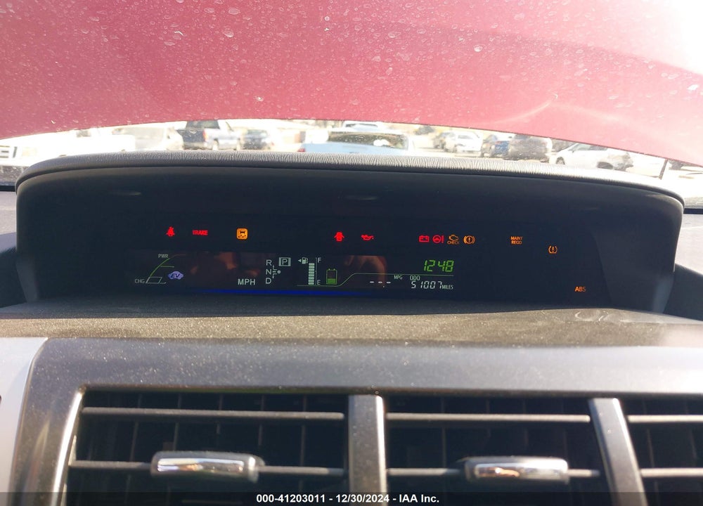2012 TOYOTA PRIUS V TWO VIN: JTDZN3EU2C3164519