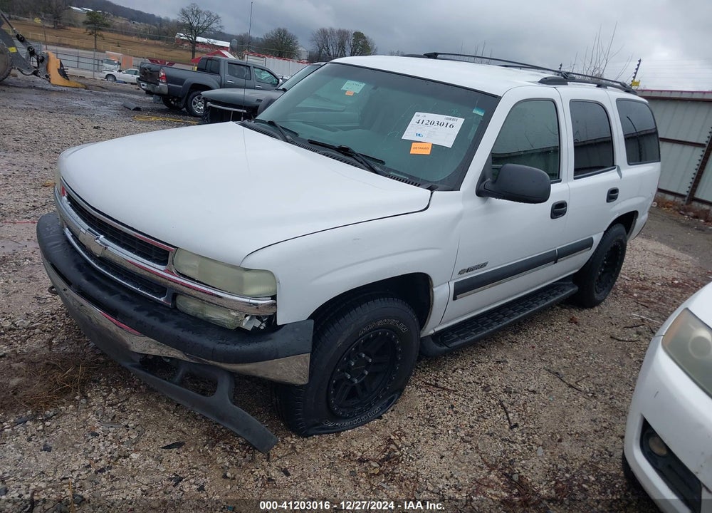 2003 CHEVROLET TAHOE LS VIN: 1GNEK13Z83R153491
