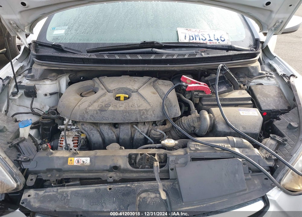 2013 HYUNDAI ELANTRA GLS VIN: KMHDH4AE9DU923230