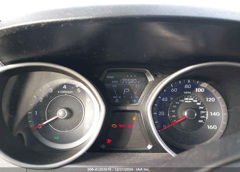 2013 HYUNDAI ELANTRA GLS VIN: KMHDH4AE9DU923230
