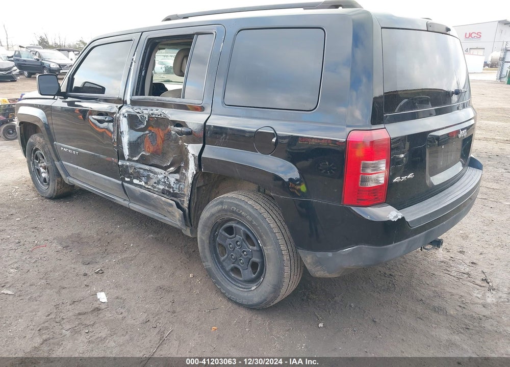 2013 JEEP PATRIOT VIN: 1C4NJRBB3DD207373