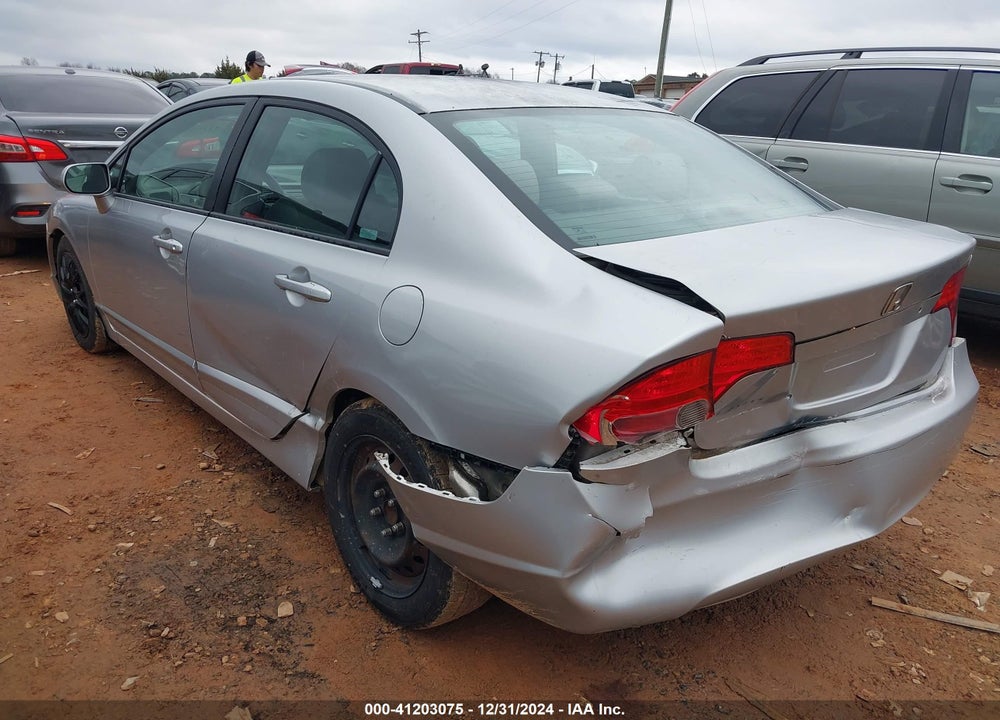 2007 HONDA CIVIC LX VIN: 1HGFA16567L120461