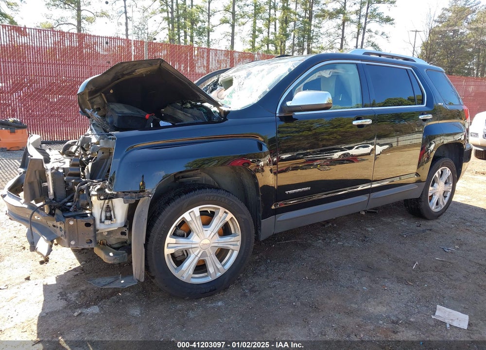 2017 GMC TERRAIN SLT VIN: 2GKFLUEK2H6106427