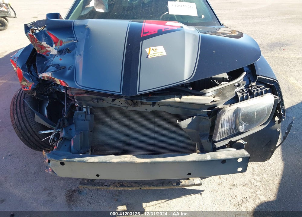 2012 CHEVROLET CAMARO VIN: 2G1FT1EW8C9206903