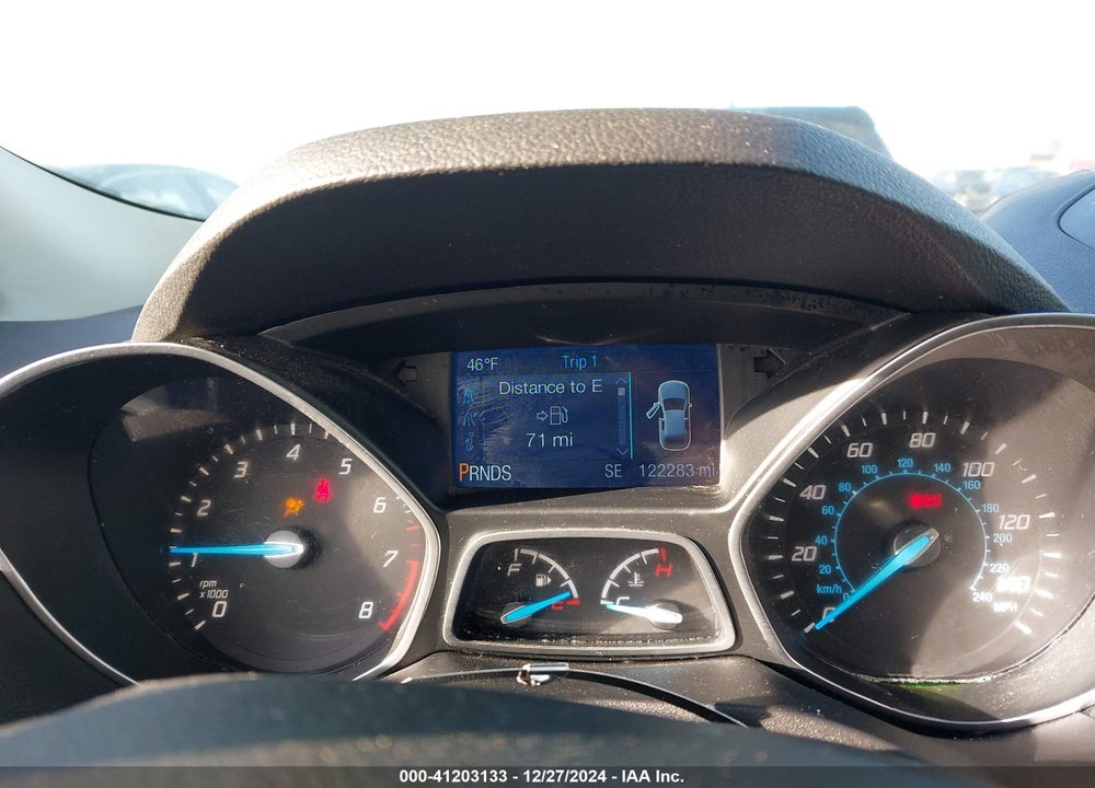 2015 FORD ESCAPE S VIN: 1FMCU0F74FUB70395
