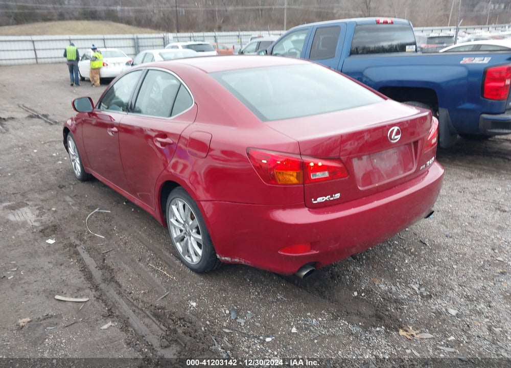 2006 LEXUS IS 250 VIN: JTHCK262765001619