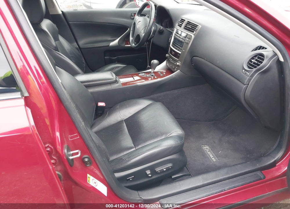 2006 LEXUS IS 250 VIN: JTHCK262765001619