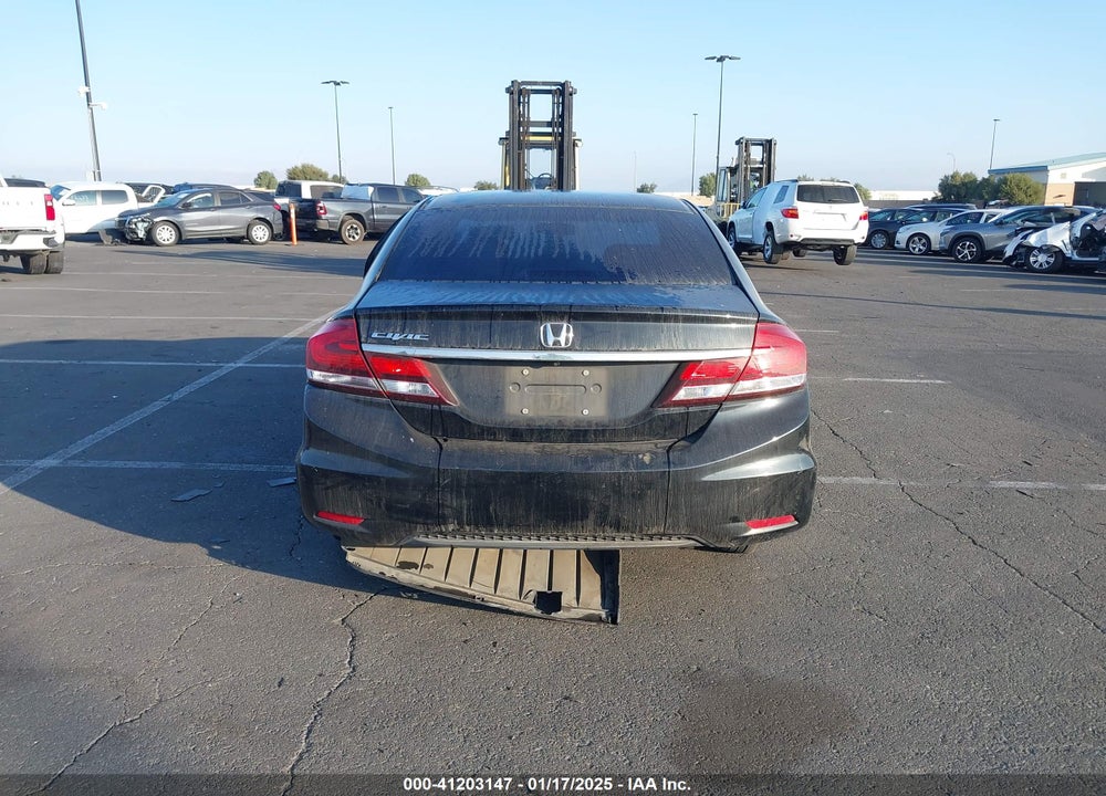 2015 HONDA CIVIC LX VIN: 19XFB2F53FE707659