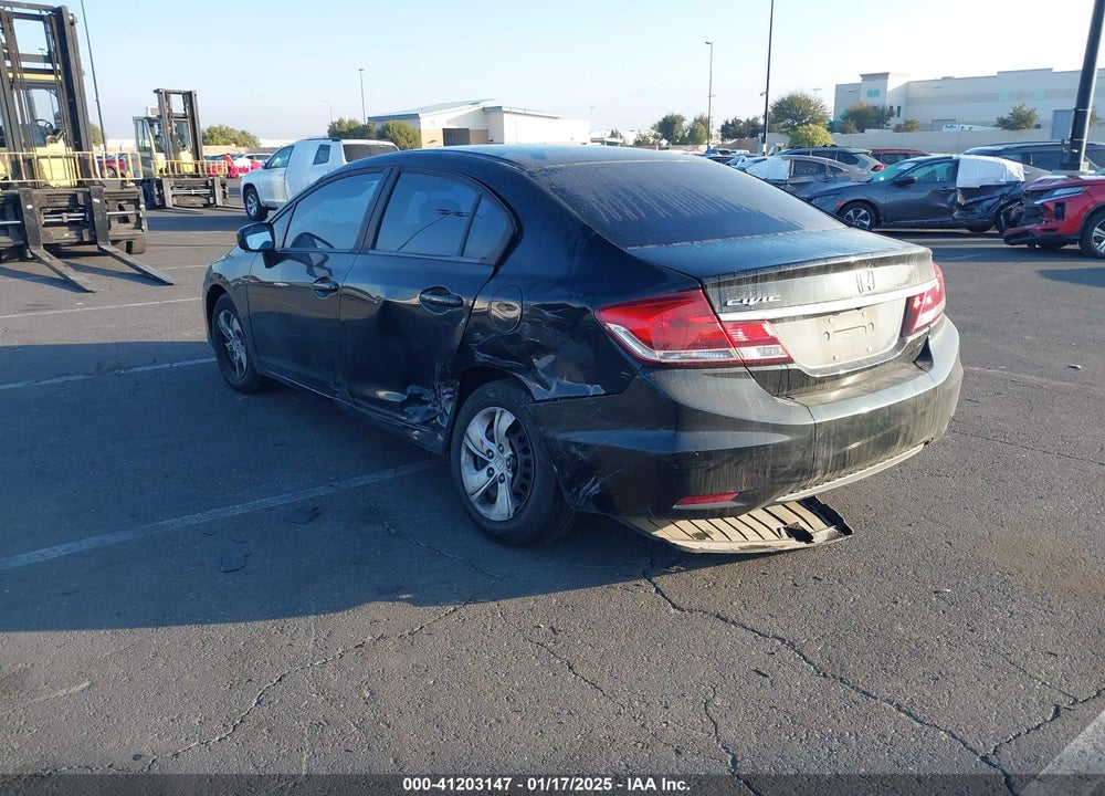 2015 HONDA CIVIC LX VIN: 19XFB2F53FE707659