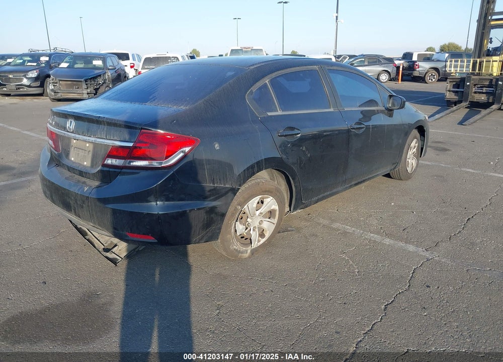 2015 HONDA CIVIC LX VIN: 19XFB2F53FE707659
