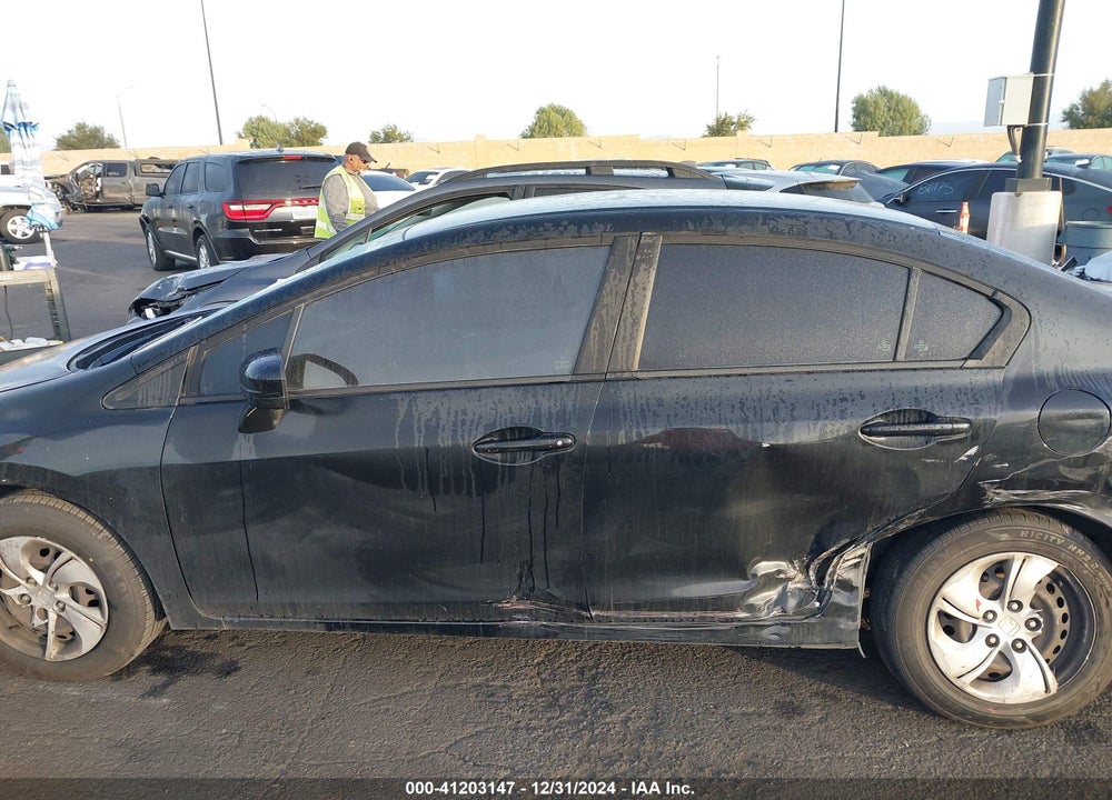 2015 HONDA CIVIC LX VIN: 19XFB2F53FE707659