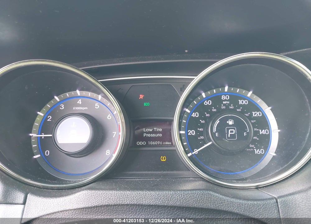 2012 HYUNDAI SONATA GLS VIN: 5NPEB4AC6CH355746