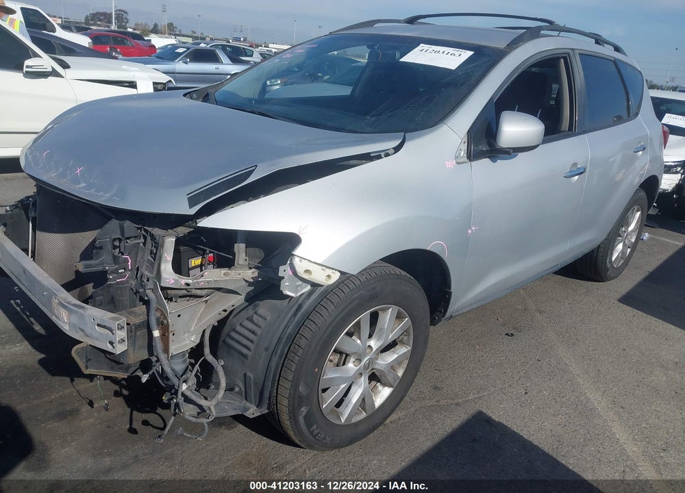 2013 NISSAN MURANO SV VIN: JN8AZ1MU1DW207694