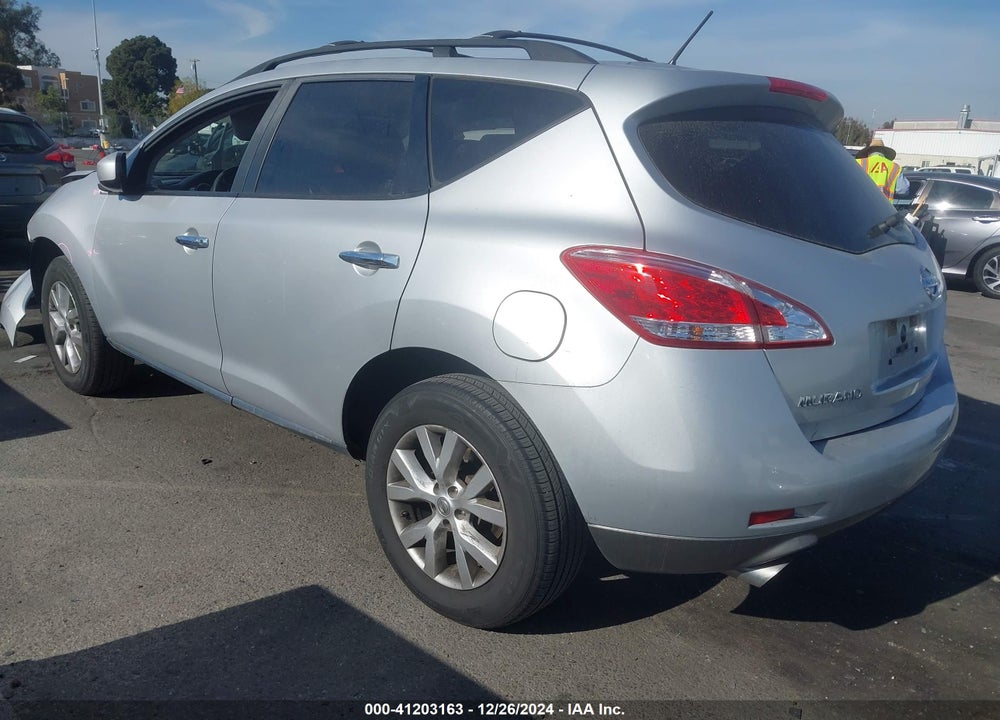 2013 NISSAN MURANO SV VIN: JN8AZ1MU1DW207694