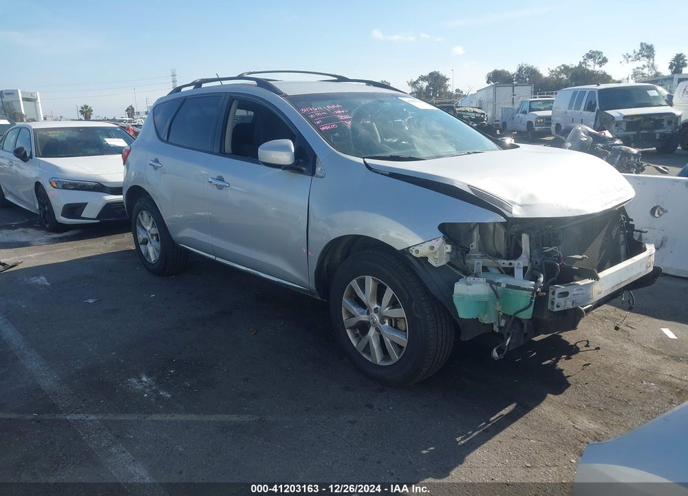 2013 NISSAN MURANO SV VIN: JN8AZ1MU1DW207694